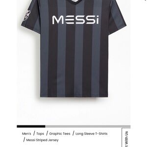 Inter Miami Messi Striped Jersey